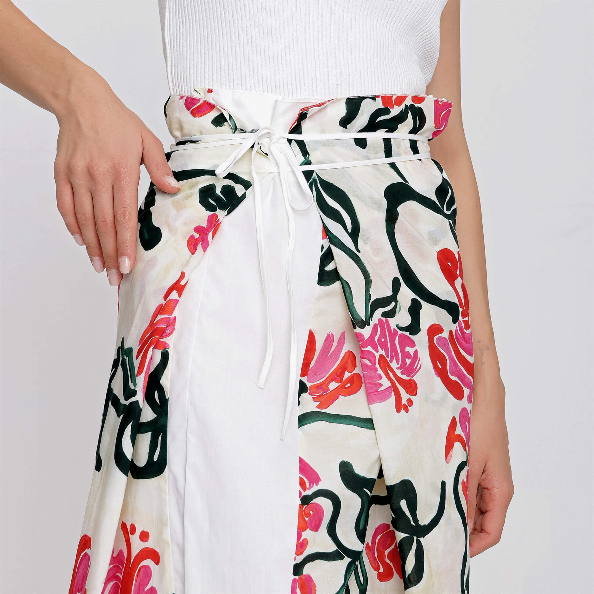 Marni - Multicolour Cotton Printed Skirt